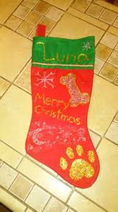 Diy Dog Stocking 98cents Stocking 98cents 2pack Glitter Glue Decorate Decorated Stockings Christmas Stocking Decorations Dog Stocking