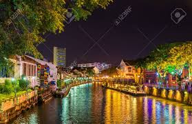 Float in a hot air balloon across temples rising out of the mist and the green. The Old Town Of Malacca A Unesco World Heritage Site In Malaysia Stock Photo Picture And Royalty Free Image Image 72356932