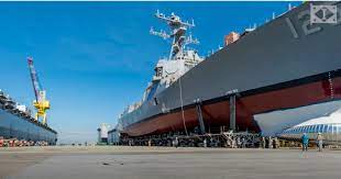 It's also the first flight iii ship of the class, carrying enhanced radar capability, along with other. It S Here The Ddg 125 Ship Launch Bradken