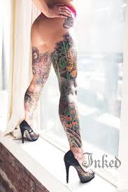 See more ideas about tattoos, bow tattoo, body art tattoos. Sexy Leg Tattoos Inked Magazine Tattoo Ideas Artists And Models