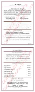There's no need to put your full address here as it will take up too much space and is not needed at this stage of the application process. Restaurant Hospitality Manager Resume Example Sample