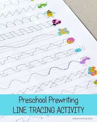 Printable Bug Themed Prewriting Practice Preschool Prewriting Preschool Insects Activities Preschool Bug Theme