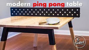 What are the best brands? Building A Modern Ping Pong Table It S Also A Dining Table Woodworking Youtube