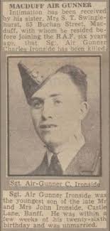 Sergeant Charles Theodore Lyall McIntosh Ironside (1915-1941)