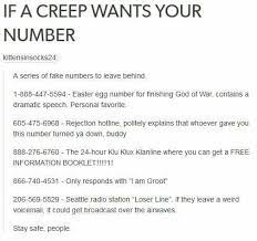 Helpful Phone Numbers Funny Insults Funny Phone Numbers Phone Humor