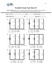 Building a business when there are no easy answers. Chapter 3 Natef Parallel Circuit Task Sheet 3 Pdf 8 Parallel Circuit Task Sheet 3 Meets Natef Task A6 A 5 Diagnose Electrical Electronic Integrity Course Hero