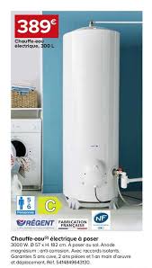 Chauffe eau électrique 150l au meilleur prix disponible sur mon chauffagiste privé. Offre Chauffre Eau Electrique Steatite 300 Litres Acapulco Chez Brico Depot