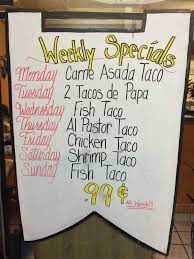 217 east foothill boulevard, monrovia, ca 91016. Menu Of Baja Mar Fish Taco In Monrovia Ca 91016