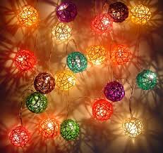 Rattan Cane Wood Battery Operated Fairy Lights Mixed Colours Etsy In 2021 Fairy Lights Multi Colored Christmas Lights Candle Bags