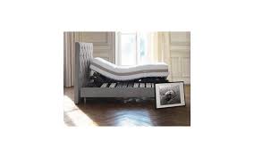 Sommier électrique andré renault avis. Sommier Andre Renault Motor 1 Bois Ceruse Gris 140x190 Ferme La Compagnie Du Lit