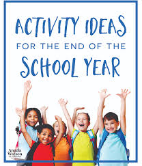 This craft was simple to do and turned out so adorable! Activity Ideas For The End Of The School Year