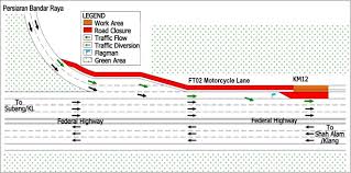 Jim kem | september 03, 2015. Traffic Announcement Lane Closures And Traffic Diversions On Motorcycle And Emergency Lanes On Km 12 Of Federal Highway Kl Bound From 17 July 2020 To 31 July 2020 Lrt3