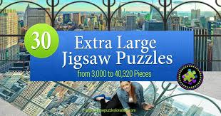 Each one of these jigsaw puzzles is made with aging hands and eyes in mind. Extra Large Jigsaw Puzzles Giant Puzzles Not For The Faint Hearted
