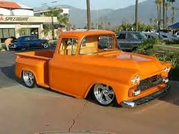 Image result for Omaha Orange 1955 Truck