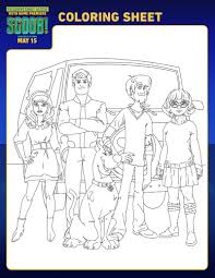 It is also an awesome audio book option and available for one credit on audible. Free Printable Scoob Characters Coloring Page Mama Likes This