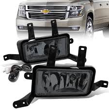 15 20 Chevy Tahoe Suburban Gmc Yukon Xl Smoked Lens Fog Lights W Switch Bulbs Gmc Yukon Xl Chevy Tahoe Gmc Yukon