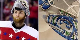 Former capitals goaltender braden holtby will be an unrestricted free agent for the second time in three years. Here Is What Braden Holtby S New Canucks Goalie Mask Looks Like Offside