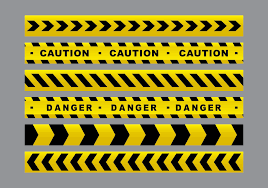 Cinta Del Peligro Amarillo Paquete De Vectores Descargar Vectores Gratis Illustrator Graficos Plantillas Diseno
