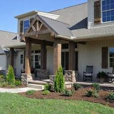 White House Grey Roof Wood Shutters And Wood Post House Exterior House Paint Exterior Shutters Exterior
