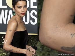 Apr 23, 2019 · celebrity tattoos we love 23/04/2019. Zoe Kravitz S 55 Tattoos Meanings Steal Her Style