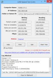 An internet speed test measures the connection speed and quality of your connected device to the internet. Netzwerk Performance Messen Mit Dem Kostenlosen Lan Speed Test Windowspro