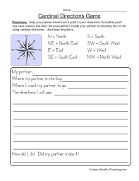 Pin By Raymond Castleberry On Social Studies Education Social Studies Worksheets Cardinal Directions Have Fun Teaching