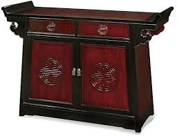 Amazon Com China Furniture Online Rosewood Sideboard 48 Inches Altar Style Longevity Design Cabinet Two Tone Blac In 2020 China Furniture Chinese Furniture Furniture
