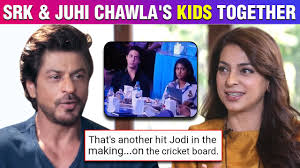 Juhi chawla, daughter suhana & others wish megastar on his 55th birthday. Shah Rukh S Son Aryan Khan Juhi Chawla S Daughter Jahnavi Together For Ipl Auction Fans Go Crazy Youtube