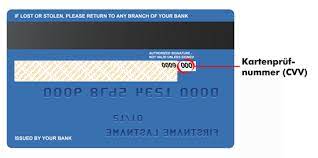 Historically, the security number (the three digit cardholder verification value found on the back of credit cards) was designed to verify that the plastic is actually in the customer's hand for mail order / te. Kartenprufnummer Kpn Card Verification Value Cvv Itwissen Info