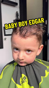 Part1. Baby boys first Edgar haircut #barbertok #barber #oddlysatisfying  #youngmaxgod #bestphoenixbarber #losangelesbarber #labarber #miamibarber  #arizonabarber #tucsonbarber #edgar #mullet ...