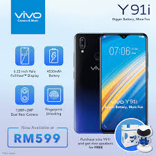 Vivo Y91i A Budget 6 22 Full View Smartphone Priced Under Rm600 Soyacincau Com