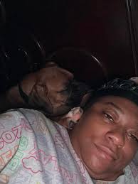 My baby sleeping in while I get ready for work