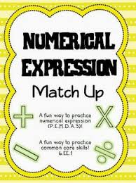 Mind Sparks Snow Day 3 Numerical Expression Math Expressions Expressions Activities