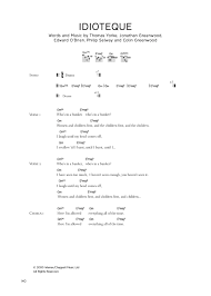 Check spelling or type a new query. Radiohead Complete Chord Songbook Lyrics Chords Faber Edition Radiohead Amazon Co Uk Books