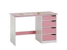 Un bureau bien pensé, avec des boîtes de rangement et une petite étagère murale ouverte, pour organiser, ranger et décorer votre maison ! Bureau Enfant Ecolier Junior Emma Pupitre Inclinable Avec 4 Tiroirs En Pin Massif Lasure Blanc Et Rose Vente De Idimex Conforama