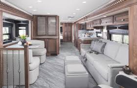 The bunk beds are wider than most class a rvs and measure 33″ x 73″ and have barn doors for added privacy. Top 5 Best 2018 Motorhomes With Bunk Beds For The Kids