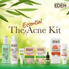 It is also an intensive moisturizer which helps smooth out old and new scars, as well as. Garden Of Eden Acne Kit