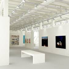 3d Art Gallery Interior Art Gallery Interior Art Galleries Design Space Art Gallery