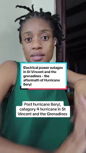 Aftermath of Hurricane Beryl in St Vincent and the Grenadines