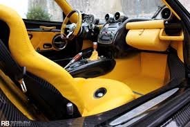 Black And Yellow Car Interior The Art Of Horacio Pagani Page 97 Teamspeed Com Pagani Zonda Pagani Custom Car Interior