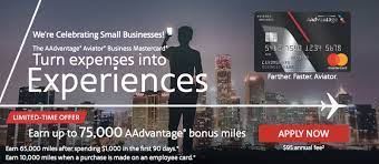 Explore credit card applications, apply online and start earning bonus miles! 75k Bonus On Aadvantage Aviator Business Card One Mile At A Time