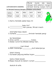 Pin on bm tahun 2. Kata Hubung Tahun 3
