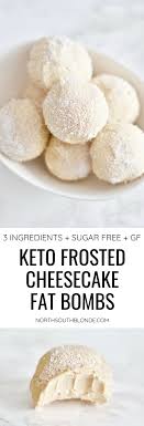 To celebrate, i've gathered 70 easy vegan desserts and drinks to make your holiday spread decadent and delicious! Keto Frosted Cheesecake Fat Bombs 3 Ingredients Sugar Free Gf