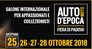 Nella sezione auto d'epoca trovi migliaia di annunci con foto di auto d'epoca sicure con garanzia di concessionari e privati di tutte le marche in tutta italia. Auto E Moto D Epoca Padova 25 26 27 28 Ottobre 2018 Classic Vintage Car