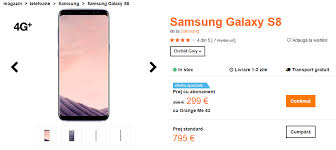 Maybe you would like to learn more about one of these? Orange OferÄ 100 Euro Reducere La AchiziÈia Lui Samsung Galaxy S8 ImpreunÄ Cu Abonament IatÄ PreÈurile