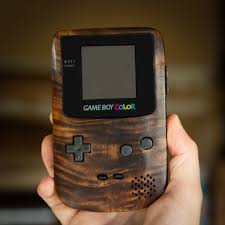 Walnut Wooden Gameboy Gameboy Retro Video Games Retro