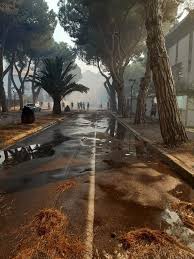 01 agosto 2021 scene drammatiche a pescara per un incendio che sta devastando la zona sud della città. Vjleyruhn43dxm