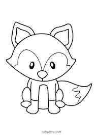 On one coloring page, big wolf seems to be enjoying chatting with a beautiful tiny bird. Free Printable Fox Coloring Pages For Kids