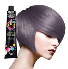 Color On Violet Pearl Ash Natural Blond