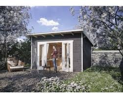 Blockbohlenhaus Skan Holz She Shed Ostende 1 Mit Fussboden 350 X 250 Cm Schiefergrau Bei Hornbach Kaufen In 2020 Blockbohlenhaus Fussboden Bohlen